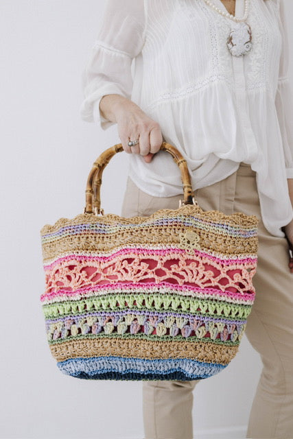 La Millerighe Raffia Bag - English version