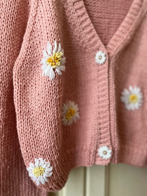 Embroider-me, cardigan